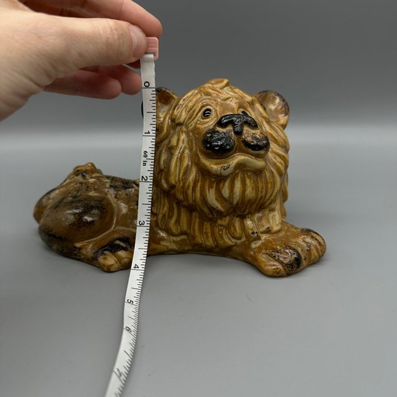 Vintage Lion Planter - Picture 6 of 7
